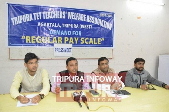'Not giving us regular pay scales is a Historical Mistake by CPI-M Govt' : TET Qualified Teachers 